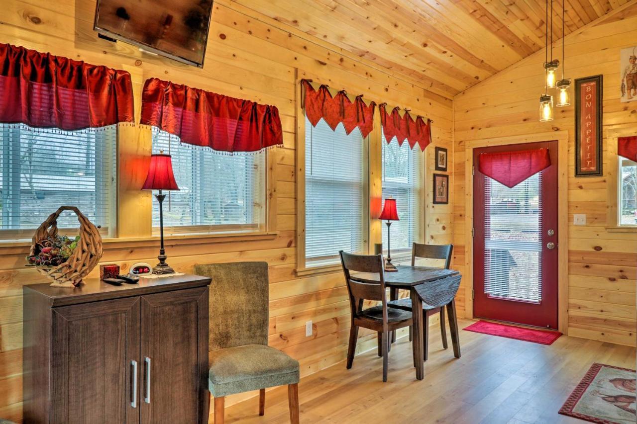 Cozy Heber Springs Cabin With Deck And Dock! Bagian luar foto