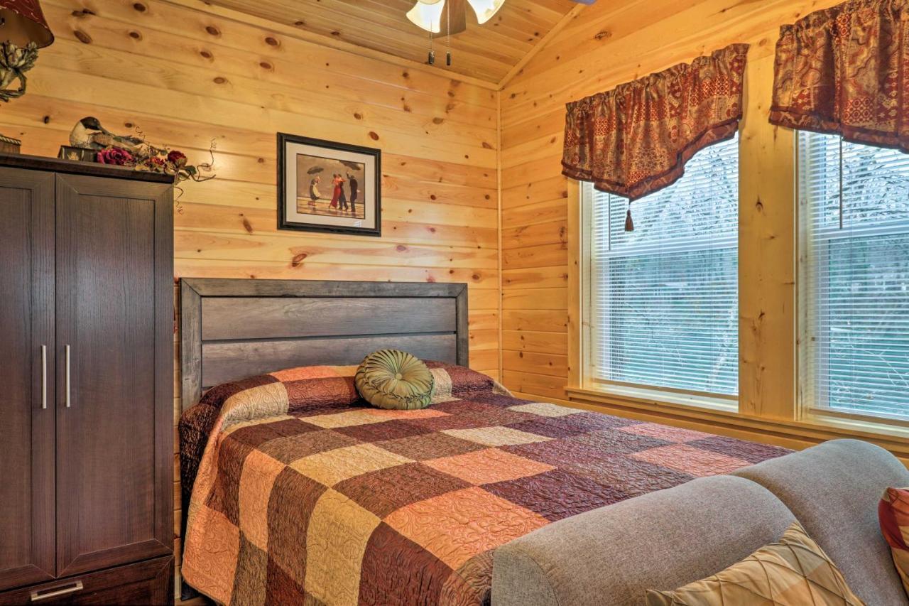 Cozy Heber Springs Cabin With Deck And Dock! Bagian luar foto