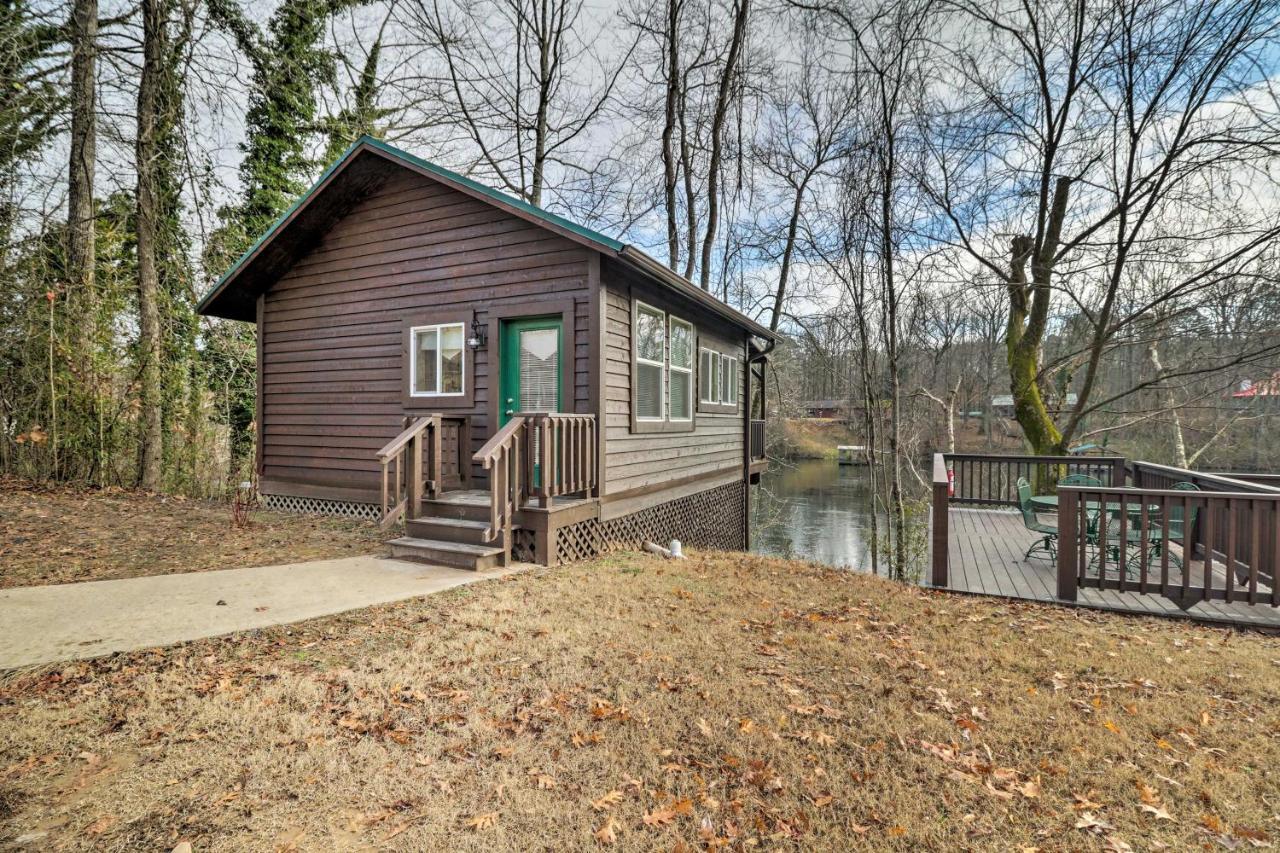 Cozy Heber Springs Cabin With Deck And Dock! Bagian luar foto