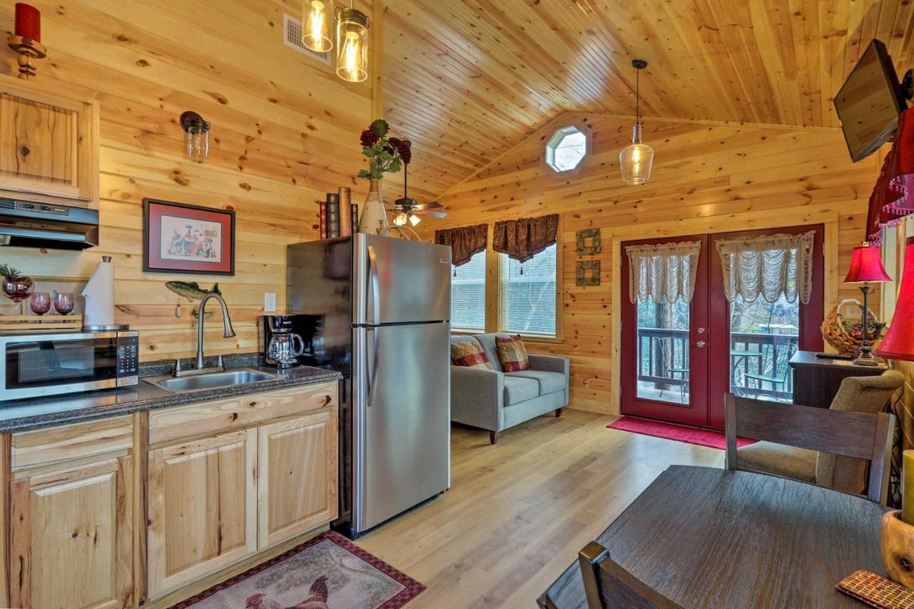 Cozy Heber Springs Cabin With Deck And Dock! Bagian luar foto