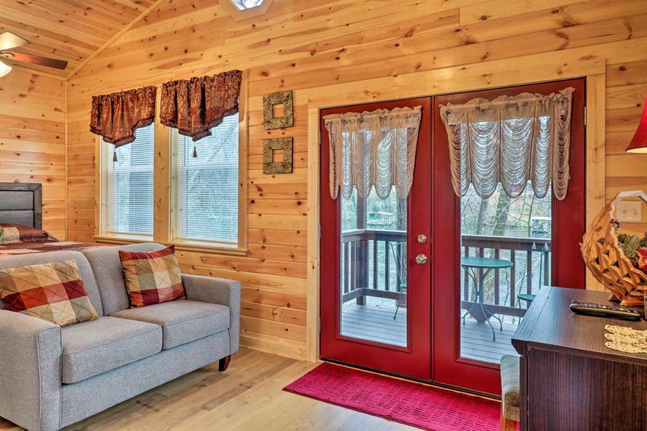 Cozy Heber Springs Cabin With Deck And Dock! Bagian luar foto
