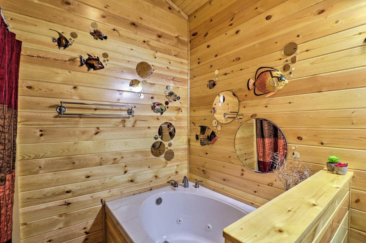 Cozy Heber Springs Cabin With Deck And Dock! Bagian luar foto