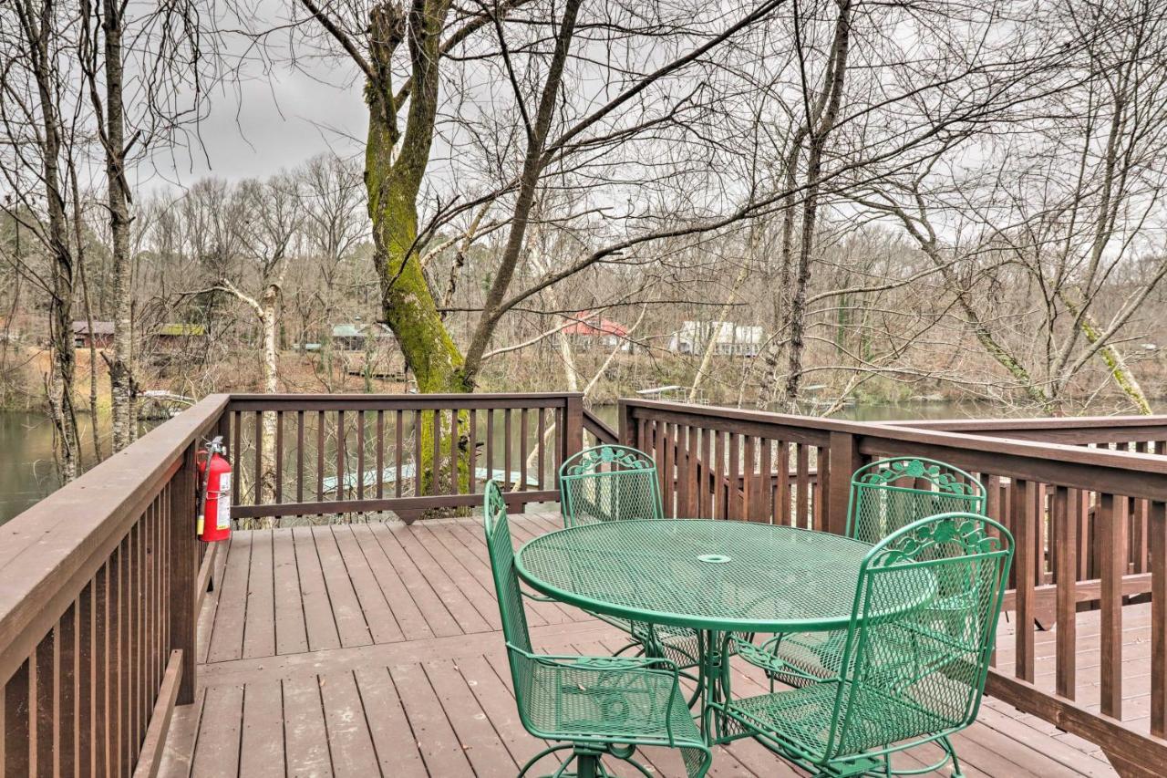 Cozy Heber Springs Cabin With Deck And Dock! Bagian luar foto