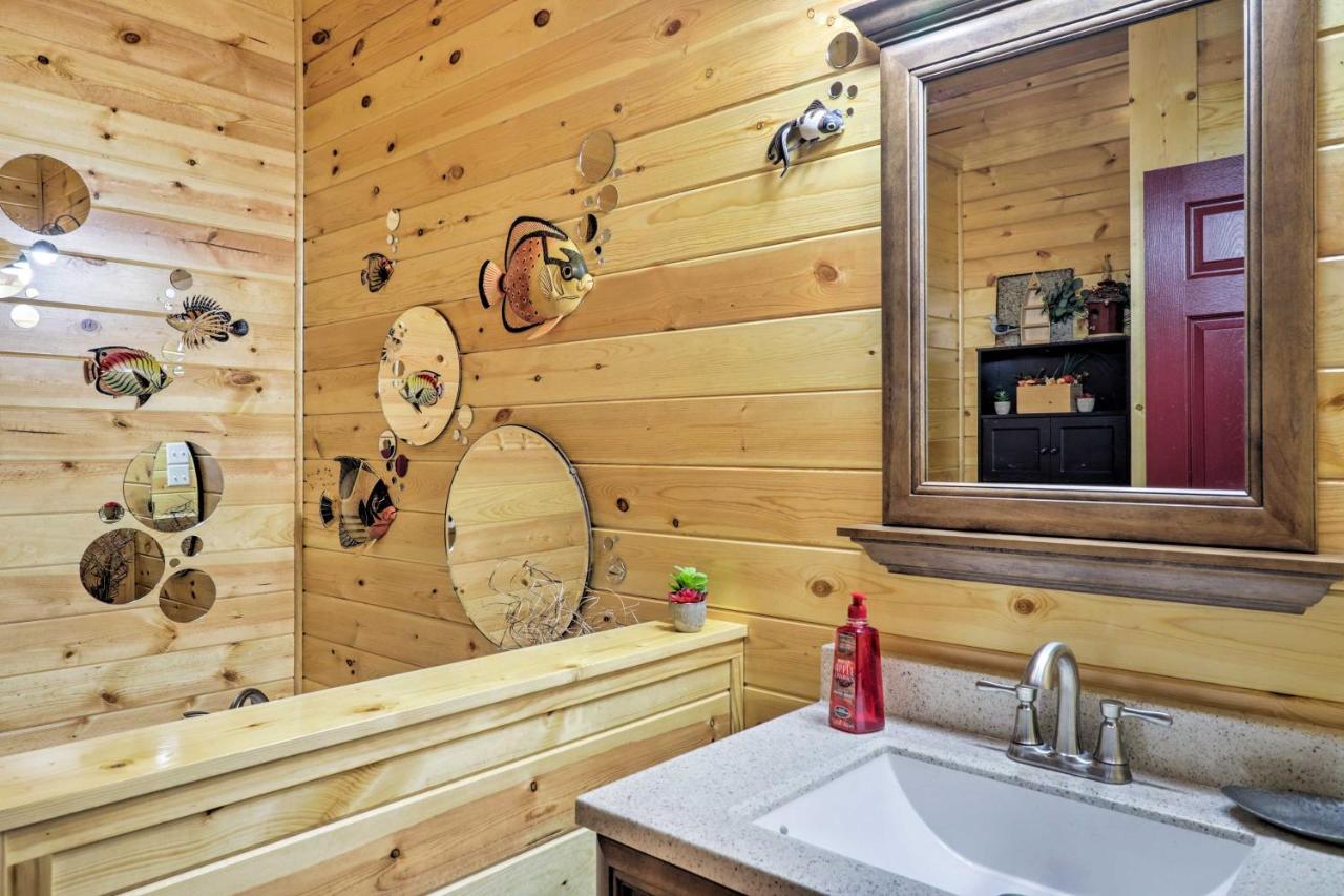 Cozy Heber Springs Cabin With Deck And Dock! Bagian luar foto